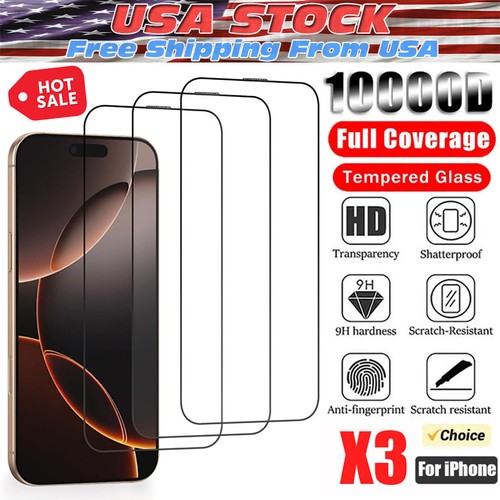 Tempered glass screen - 3x,