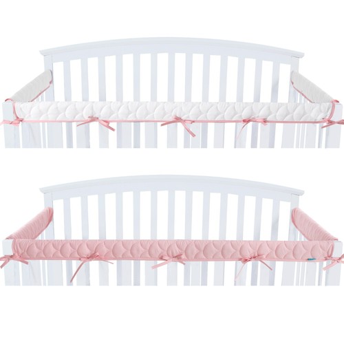 Quilted standard crib rail - quilted,
