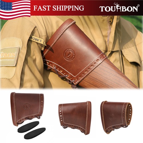 Tourbon leather buttstock - leather,