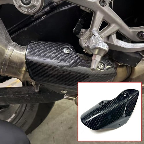 Carbon exhaust cover - exhaust,
